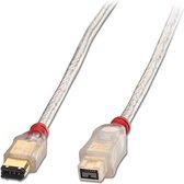 "Lindy FireWire 800-Kabel 9-6 Bilingual Premium, 1m Hochwerti"