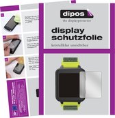 dipos I 2x Beschermfolie helder compatibel met Anio 5 Smartwatch Folie screen-protector (expres kleiner dan het glas omdat het gebogen is)