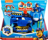 PAW Patrol - Transformerende Rise'n'Rescue-speelgoedvoertuig met actiefiguren en accessoires - stijlen kunnen variëren