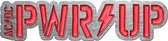 AC/DC Pin PWR-UP Zilverkleurig/Rood