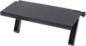 Mosodo TV Plank - TV Meubel - Plank Voor Op TV Scherm - Opbergplank - Beeldscherm Plank - Verstelbaar - Zwart