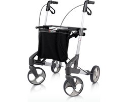 Rollator Topro Troja Original - M - (Lichtgewicht 6,8 kg) - Zilver