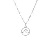 Ketting Golf | Ketting 925 zilver | Halsketting Dames Sterling Zilver | Cadeau Vrouw