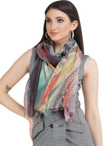 sjaal *dames *stola *wol sjaal  handgewoven *fairtrade *duurzaam