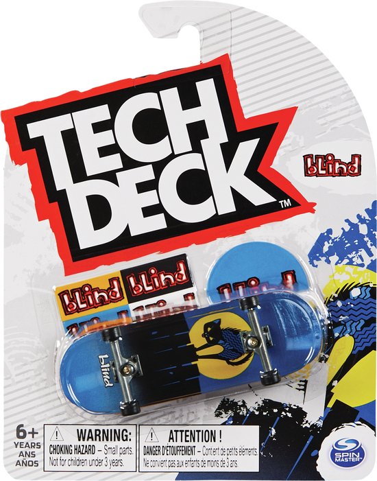Tech Deck FINGER SKATE - - PACK 1 FINGER SKATE - Authentique Finger Skates  96 mm A... | bol