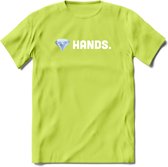 Daimond Hands - Crypto T-Shirt Kleding Cadeau | Dames / Heren / Unisex | Bitcoin / Ethereum shirt | Grappig Verjaardag kado | BTC Tshirt Met Print | - Groen - S