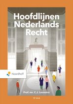 Samenvatting Hoofdlijnen Nederlands recht, ISBN: 9789001299057  Inleiding In Het Nederlandse Recht