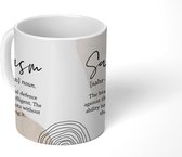 Mok - Koffiemok - Woordenboek - Spot - Quotes - Mokken - 350 ML - Beker - Koffiemokken - Theemok