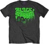 Black Sabbath - Graffiti Heren T-shirt - M - Zwart