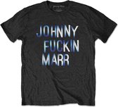 Johnny Marr Heren Tshirt -M- JFM Zwart