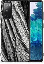 Telefoonhoesje Geschikt voor Samsung Galaxy S20 FE Leuk Case met Zwarte rand Boomschors