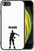 Telefoontas Geschikt voor iPhone 7/8/SE 2020/2022 Smartphone Hoesje met Zwarte rand Floss Fortnite