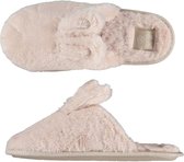 Apollo - Pantoffels dames - Beige - Bunny - Maat 37/38 - Pantoffels dames - Sloffen dames - Pantoffels dames maat 37