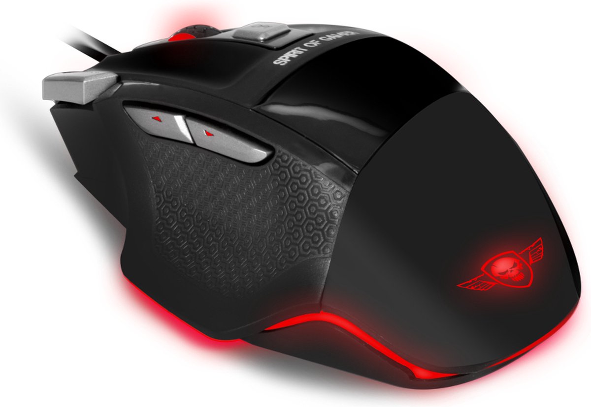 Spirit of Gamer Pro-M8 Gaming Muis - 3500 DPI - 7 Knoppen - LED