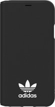 Apple iPhone X/10 Hoesje - adidas OR - Booklet Basic Serie - Kunstlederen Bookcase - Zwart - Hoesje Geschikt Voor Apple iPhone X/10