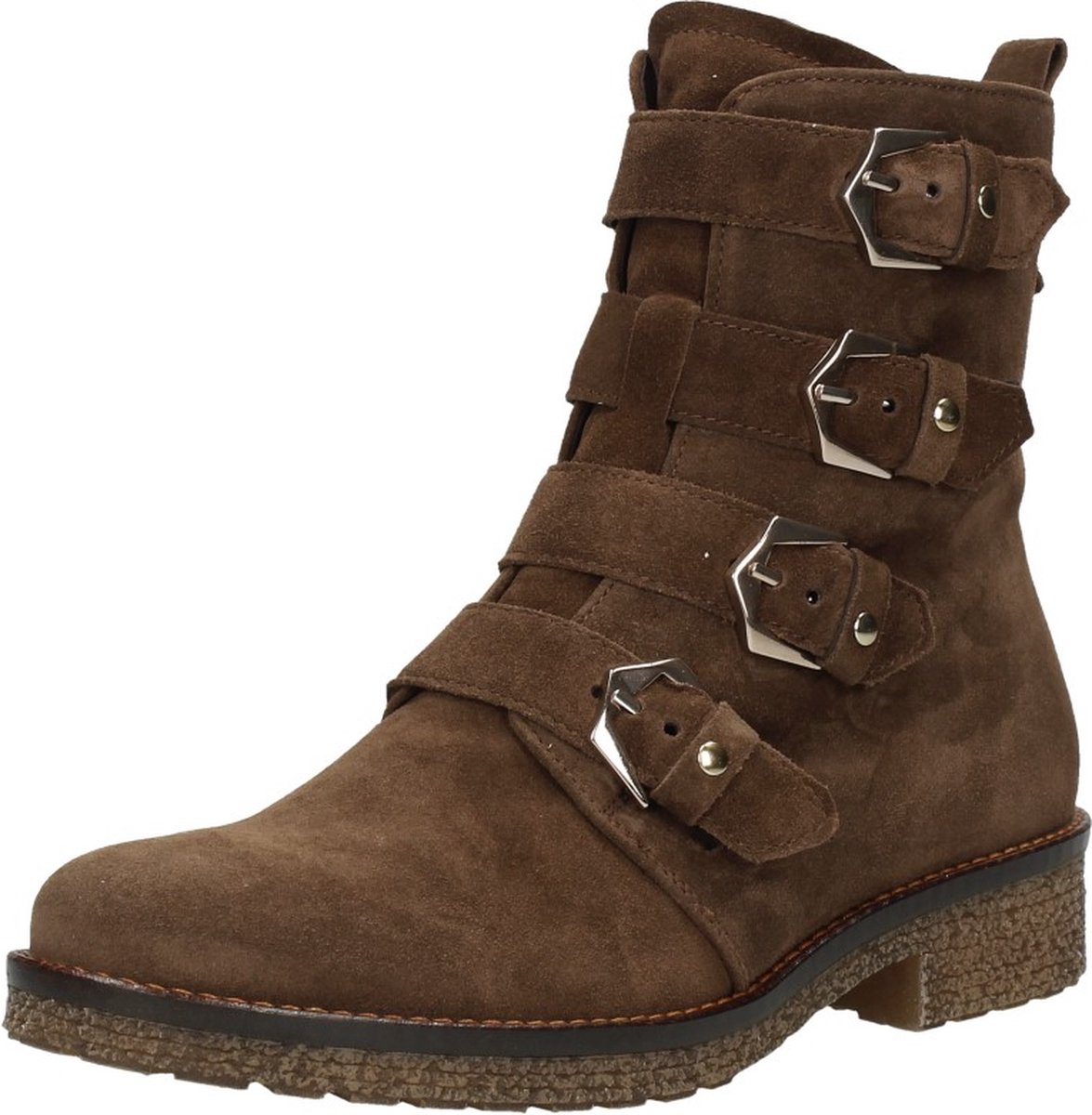 Gabor Comfort biker boots cognac - Maat 38 | bol.com