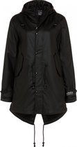 Zwarte dames regenjas / parka HafenCity® van BMS XXXL