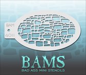 Bad Ass Mini Stencil 4011