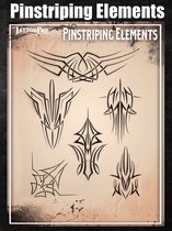 Wiser's Airbrush TattooPro Stencil – Pinstriping