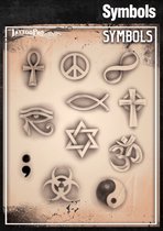 Wiser's Airbrush TattooPro Stencil – Symbols
