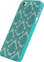 Apple iPhone 5/5s/SE Hoesje - Xccess - Barock Serie - Hard Kunststof Backcover - Turquoise - Hoesje Geschikt Voor Apple iPhone 5/5s/SE