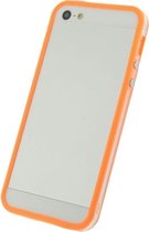 Apple iPhone 5/5s/SE Hoesje - Xccess - Serie - Hard Kunststof Bumper - Oranje - Hoesje Geschikt Voor Apple iPhone 5/5s/SE