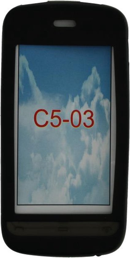 Xccess Silicon Nokia C5-03 Black | bol.com