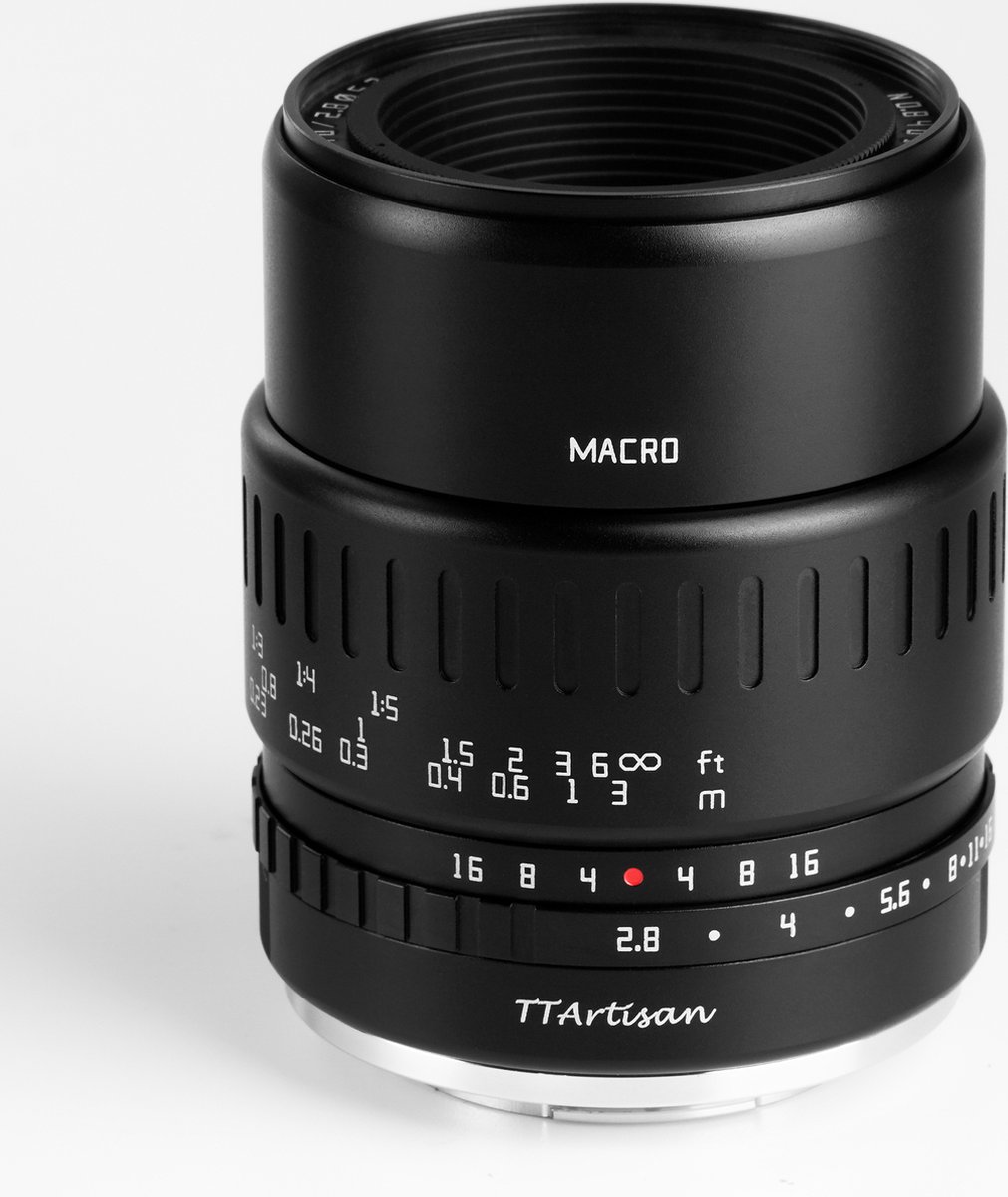 TT Artisan - Cameralens - 40mm F2.8 Macro APS-C voor Canon EOS M-vatting