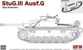 1:35 Rye Field Model 5069 StuG. III Ausf. G Early Production with workable track links Plastic Modelbouwpakket