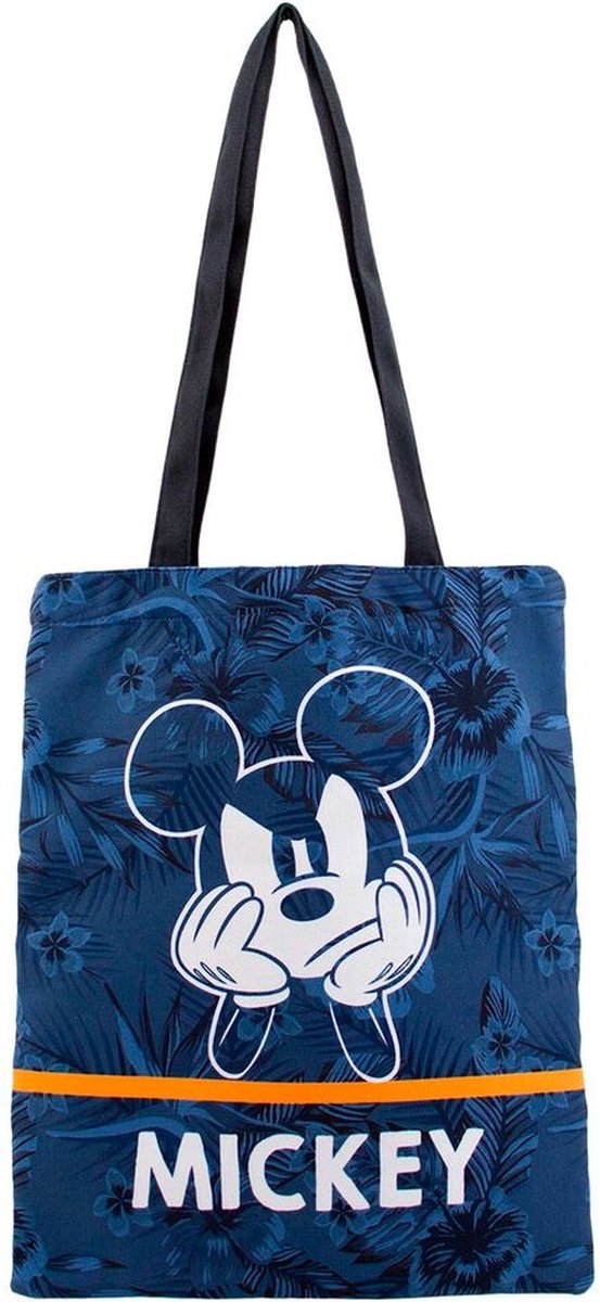 Karacter Mania Disney - Mickey Blue Shopping Bag / Stoffen tas