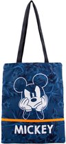 Karacter Mania Disney - Mickey Blue Shopping Bag / Stoffen tas