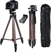 Statief Camera - Statief Smartphone - Mini Statief Smartphone - Mini Tripod - Statief Telefoon - Smartphone Houder - Tot 124 cm