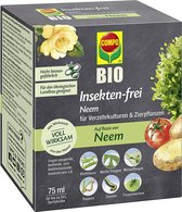 Campo Bio insecticide met brede werking, o.a. tegen bladluis, witte vliegen, buxusmot en rouwmuggen, 75 ml