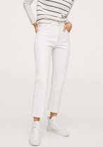 Mango Jeans Rechte Enkellange Jeans 17010814 01 Dames Maat - W38