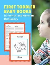 First Toddler Baby Books in French and German Dictionary