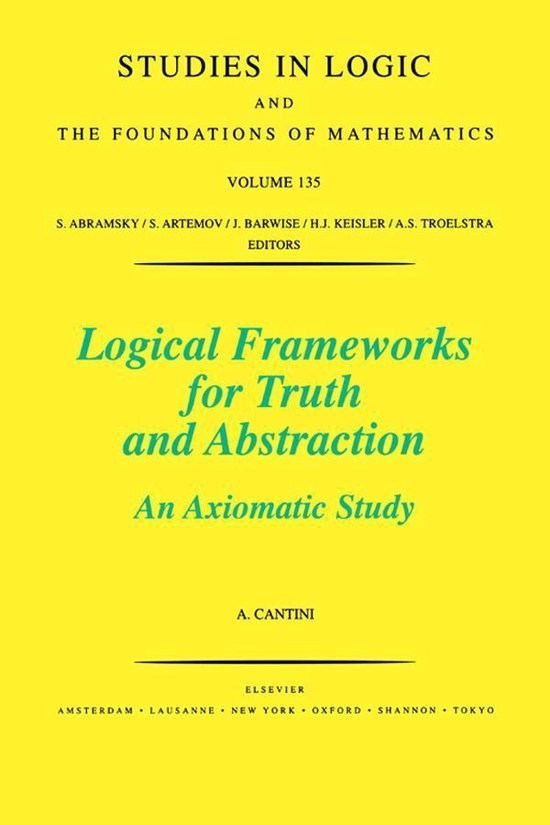 Logical Frameworks for Truth and Abstraction - cover