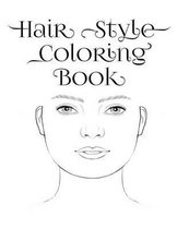 Hair Styling Coloring Book