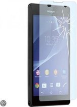 Glazen Screenprotector Tempered Glass  (0.3mm) voor Xperia T3