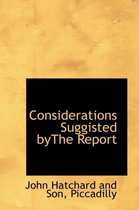Considerations Suggisted Bythe Report