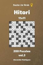 Puzzles for Brain - Hitori 200 Puzzles 11x11 Vol. 3