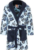 Minions badjas - Blauw - Coral Fleece - Maat 110/116 (tot 6 jaar)