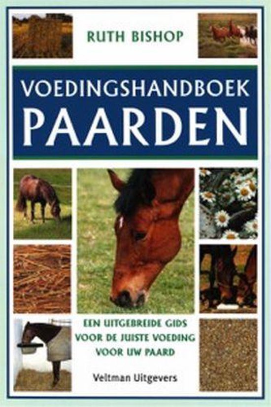 Cover van het boek 'Voedingshandboek paarden'