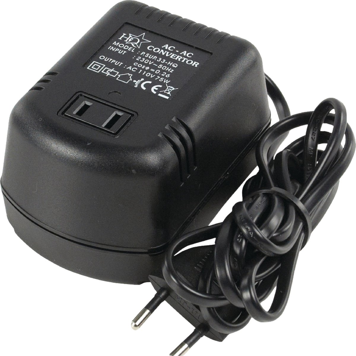 Tussendoortje passend nauwkeurig HQ - Spanningsomvormer - 230 - 100 volt | bol.com