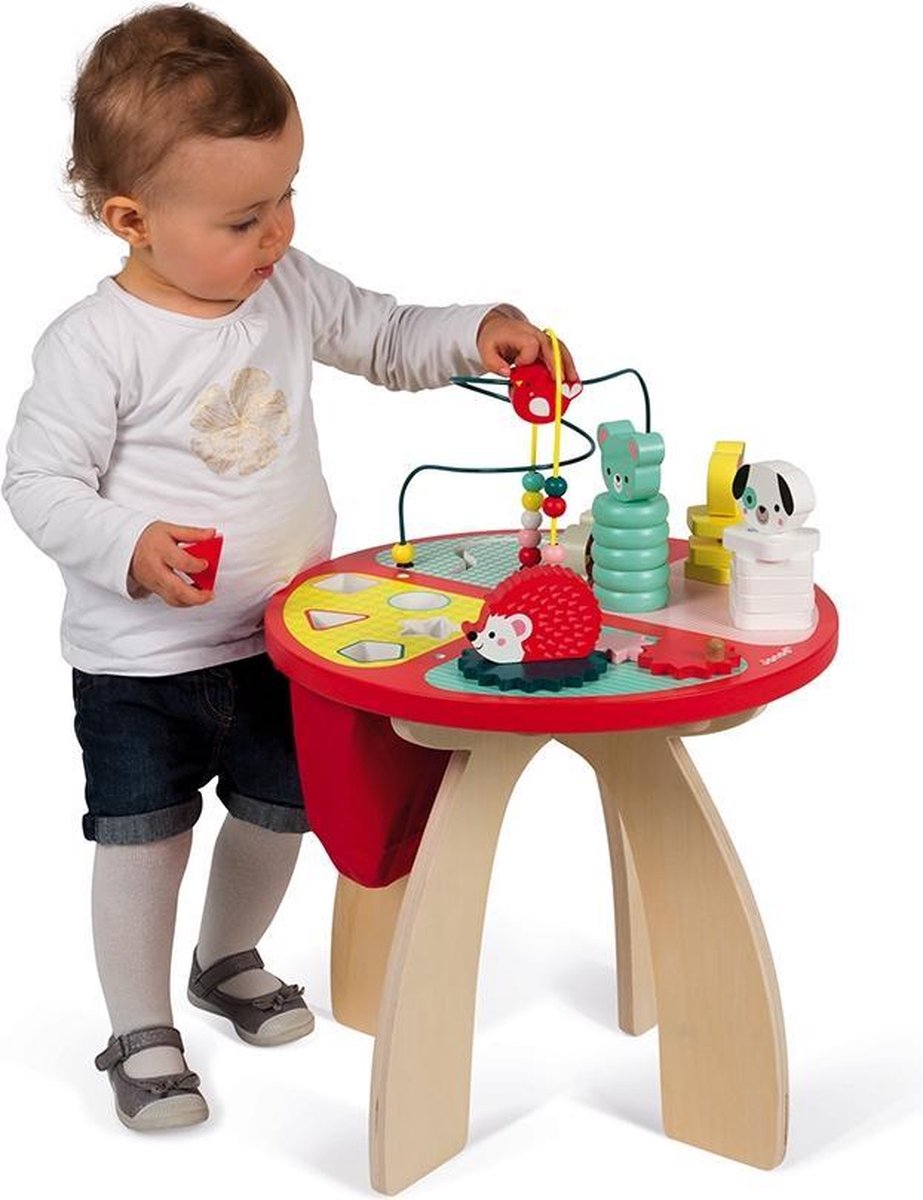 Janod - Houten Activiteitentafel - Baby forest — afbeelding 6