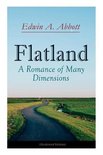 Flatland: A Romance of Many Dimensions (Illustrated Edition)