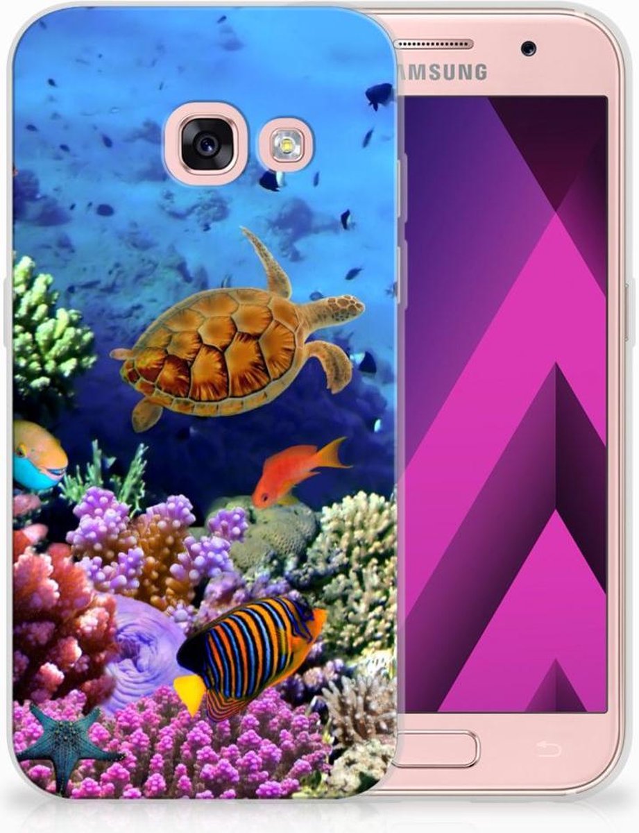 Samsung Galaxy A3 2017 TPU Hoesje Vissen
