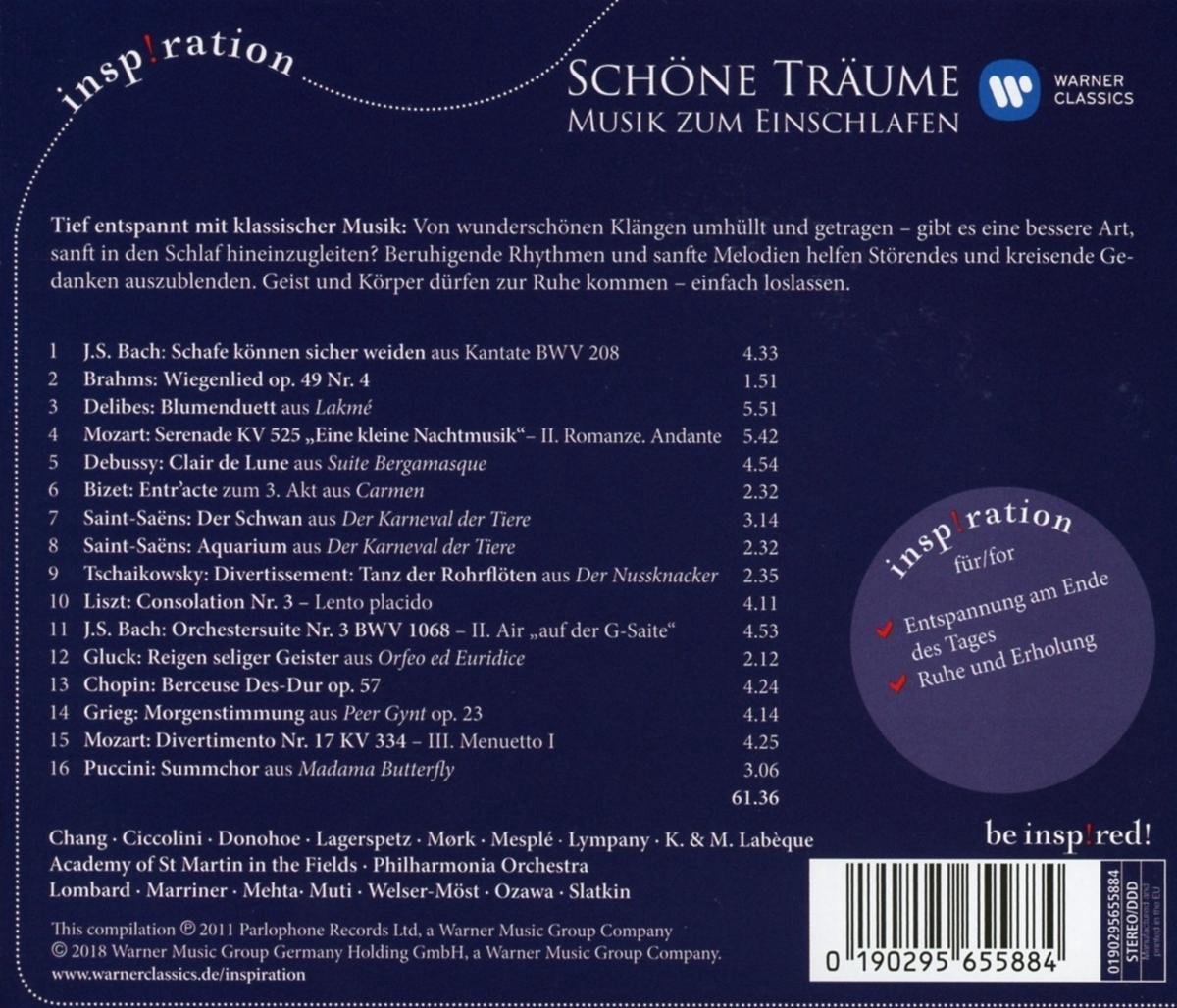 Bol Com Schone Traume Musik Zum Various Artists Cd Album Muziek