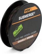 Fox Submerge Leader sans plomb | Marron | 35 livres