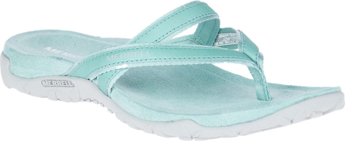 Merrell Terran Ari Post Slippers Maat 41 Vrouwen licht blauw bol
