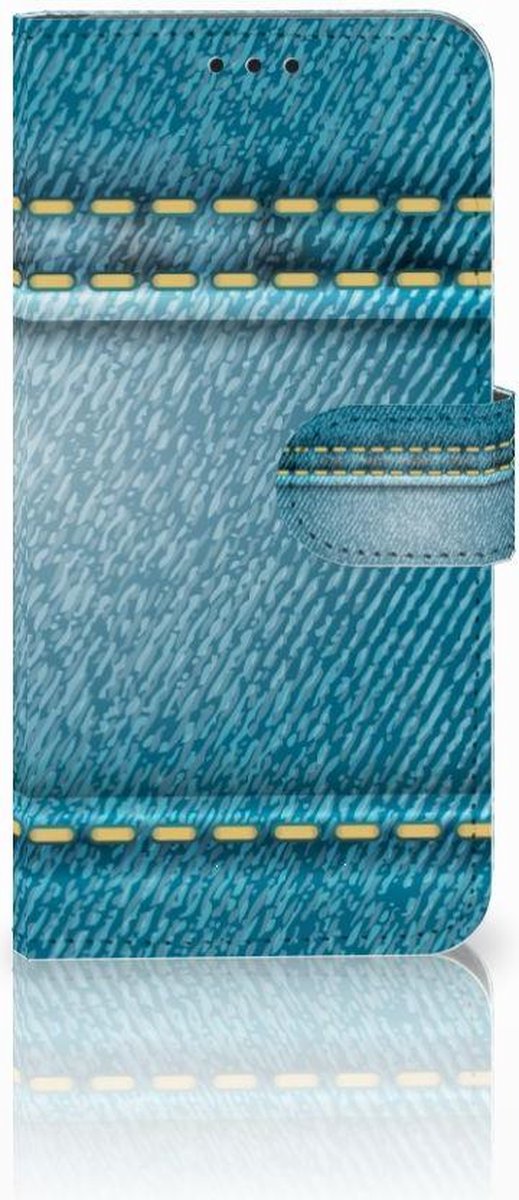 Huawei P30 Lite (2020) Wallet Case met Pasjes Jeans
